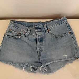 Levi’s Blue Denim Shorts